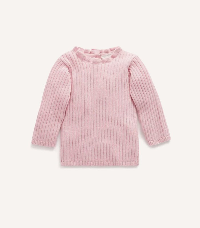 Crinkle Button Dress - 图片 4